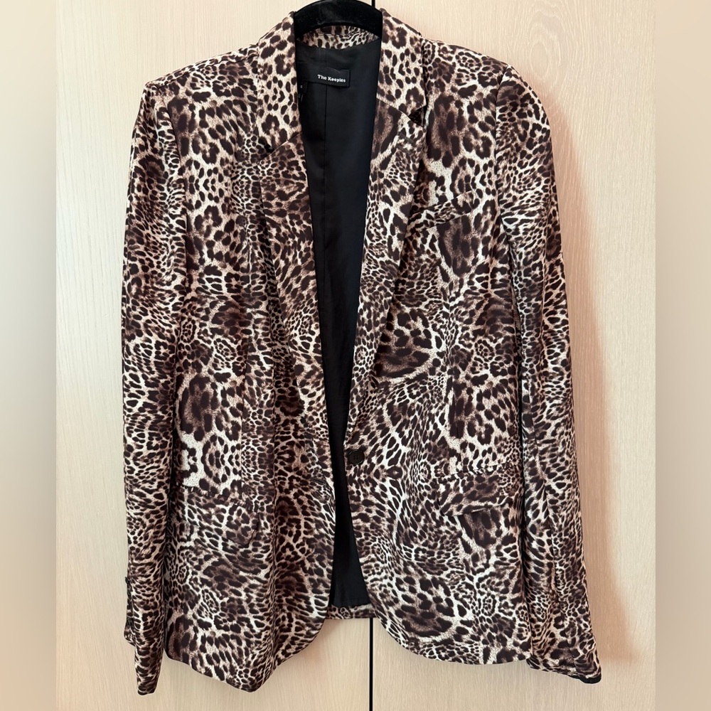 The Kooples Animal Print Women's Blazer